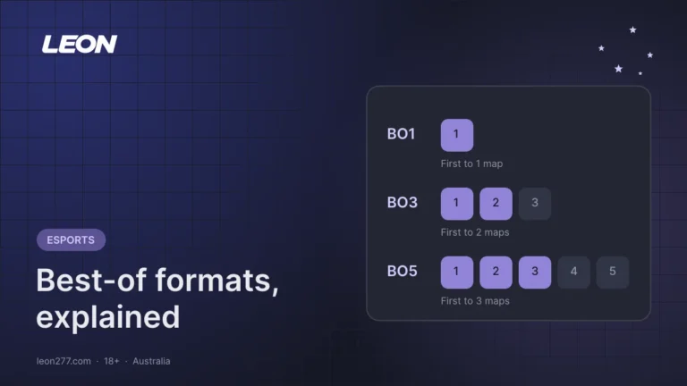 Diagram comparing esports BO1, BO3 and BO5 series and how many map wins each needs
